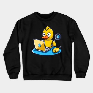 Rubber Duck Debugging Crewneck Sweatshirt